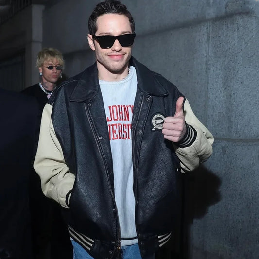 The Webby Awards 2026 Pete Davidson Leather Jacket