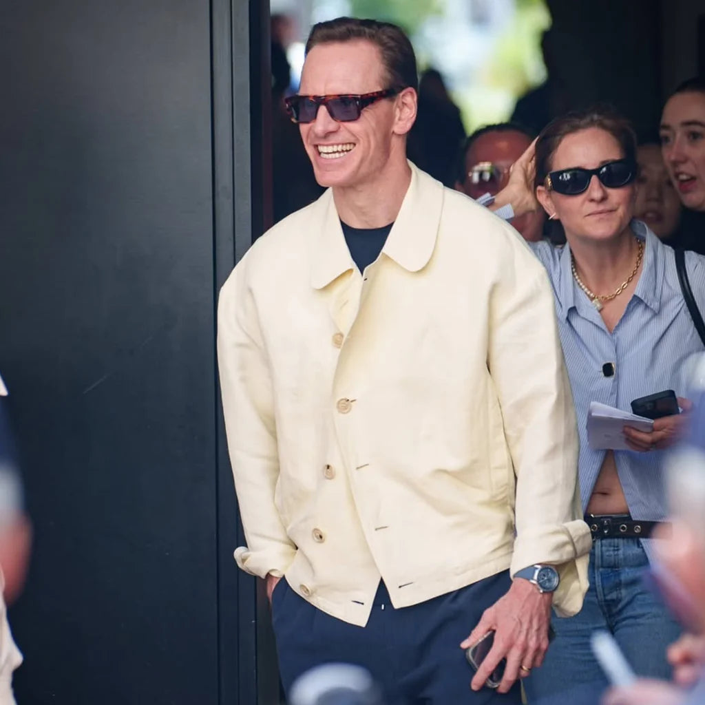 79th Annual Cannes Film Festival Michael Fassbender Jacket