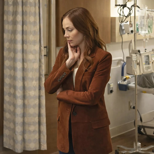 MacKenzie Porter 9-1-1 Nashville Brown Blazer