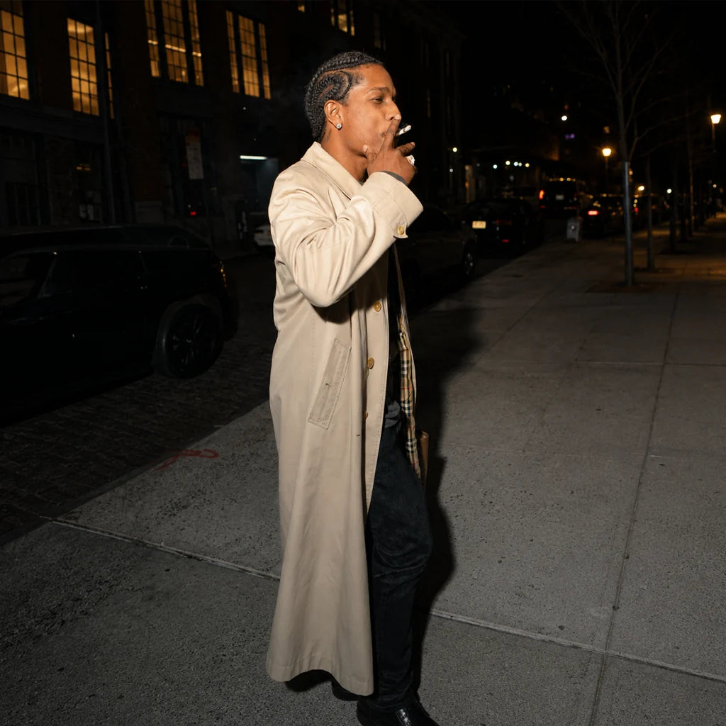 Birthday Celebration 2026 A$AP Rocky Beige Coat