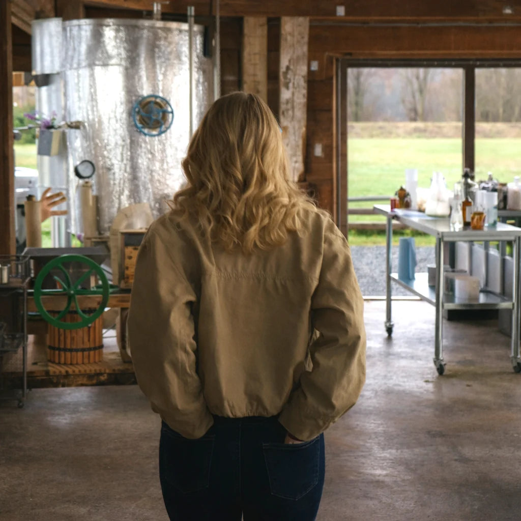 A Season to Blossom Elise Everett Beige Jacket
