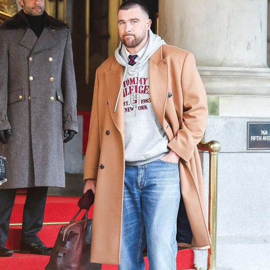 NYC 2026 Travis kelce Coat