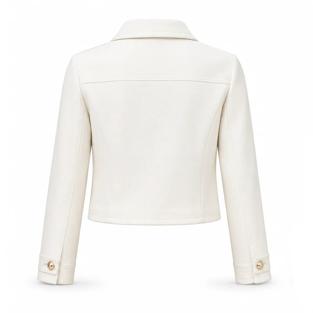 Sophie Airbus Defence and Space 2026 White Jacket