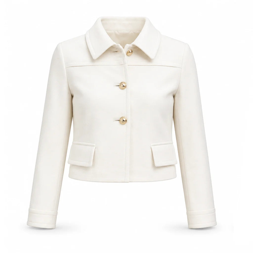 Sophie Airbus Defence and Space 2026 White Jacket