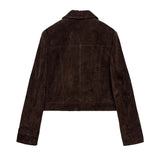 Allegiance S03 Supinder Wraich Brown Jacket