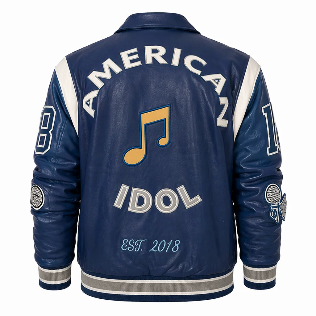Lionel Richie American Idol S24 Leather Jacket