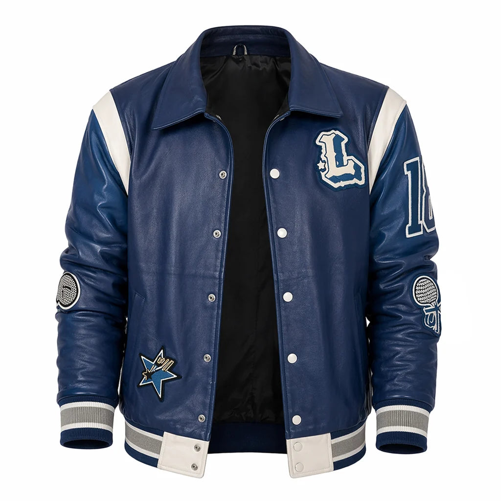 Lionel Richie American Idol S24 Leather Jacket
