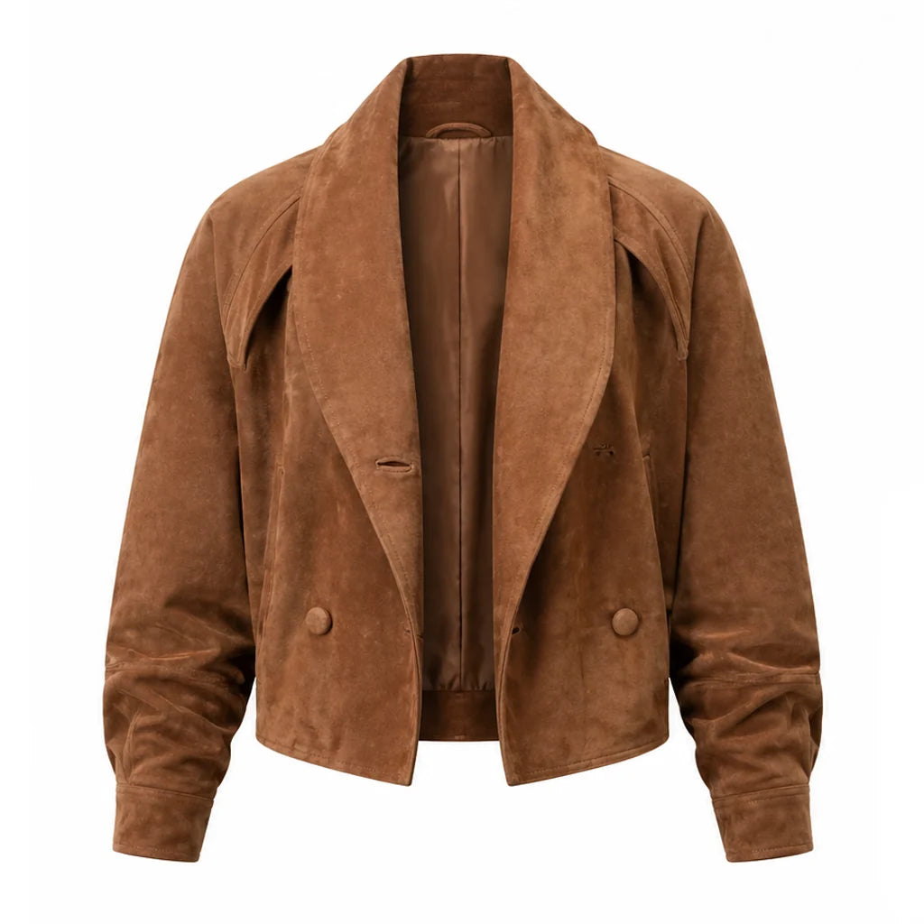 NY City Annabelle Wallis Brown Jacket
