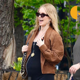 NY City Annabelle Wallis Brown Jacket