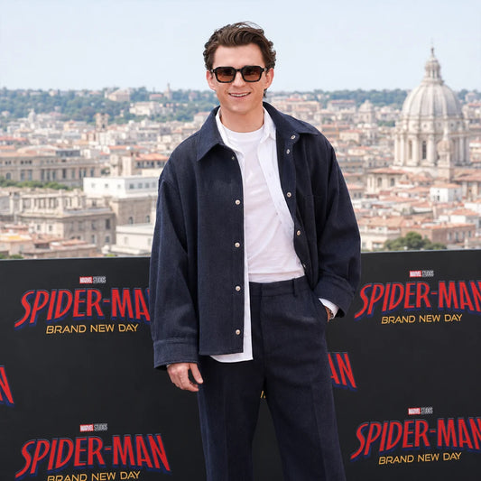 Photocall Italy 2026 Tom Holland Jacket