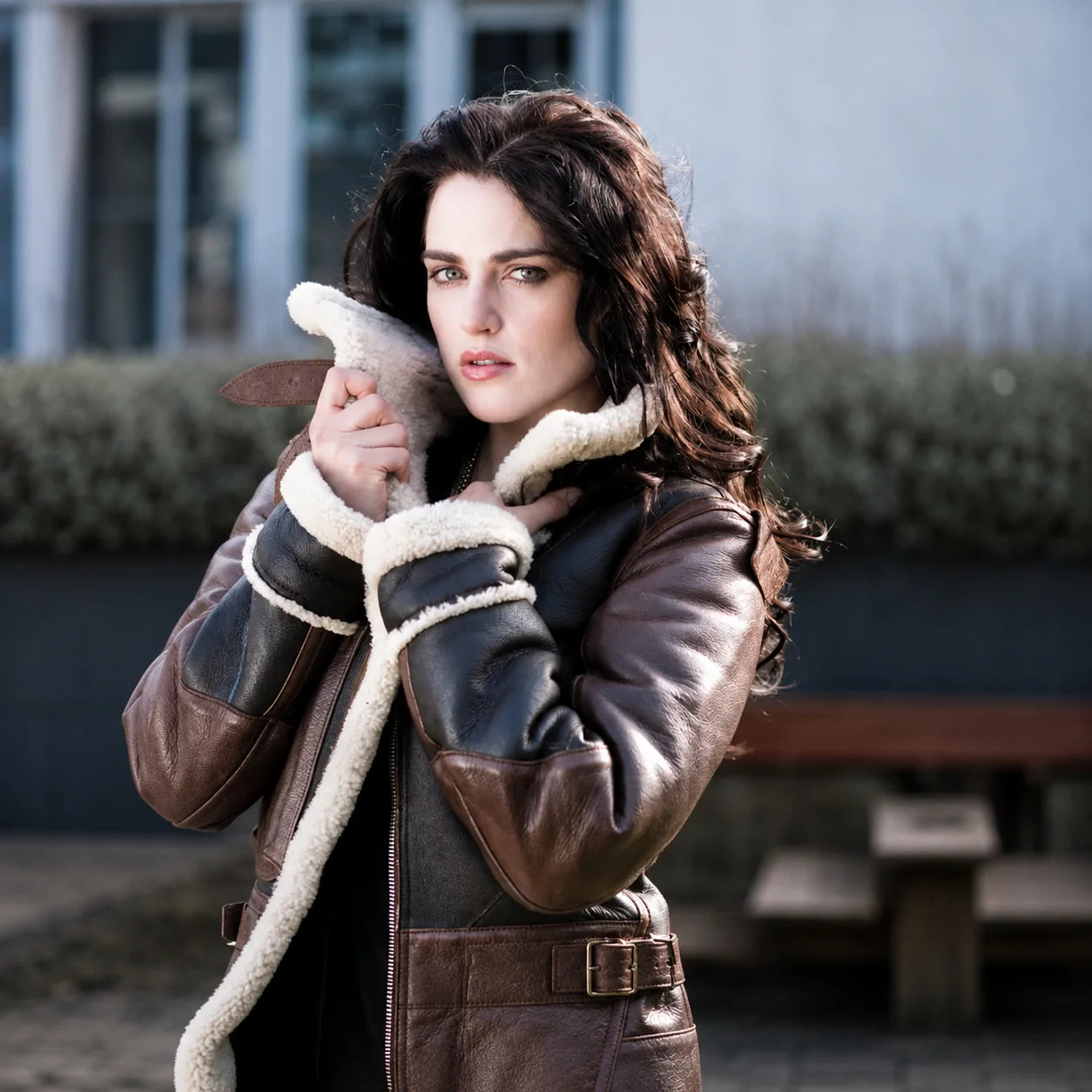 B3 Shearling 2026 Katie McGrath Jacket