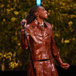BAFTA Awards 2026 Cat Burns Brown Jacket