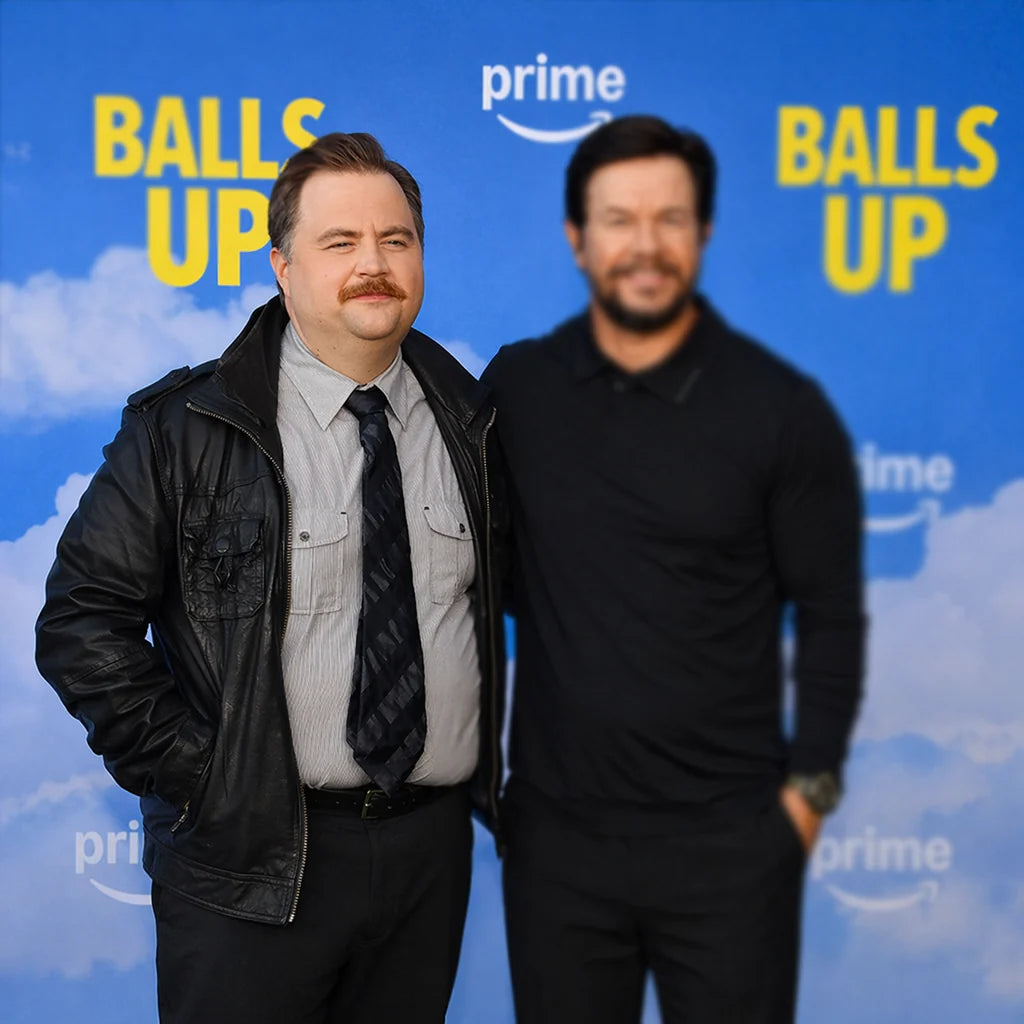 Balls Up Premiere Paul Walter Hauser Black Jacket