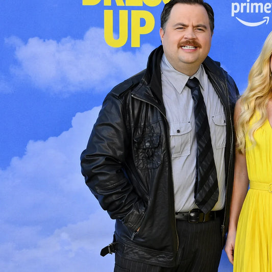 Balls Up Premiere Paul Walter Hauser Black Jacket