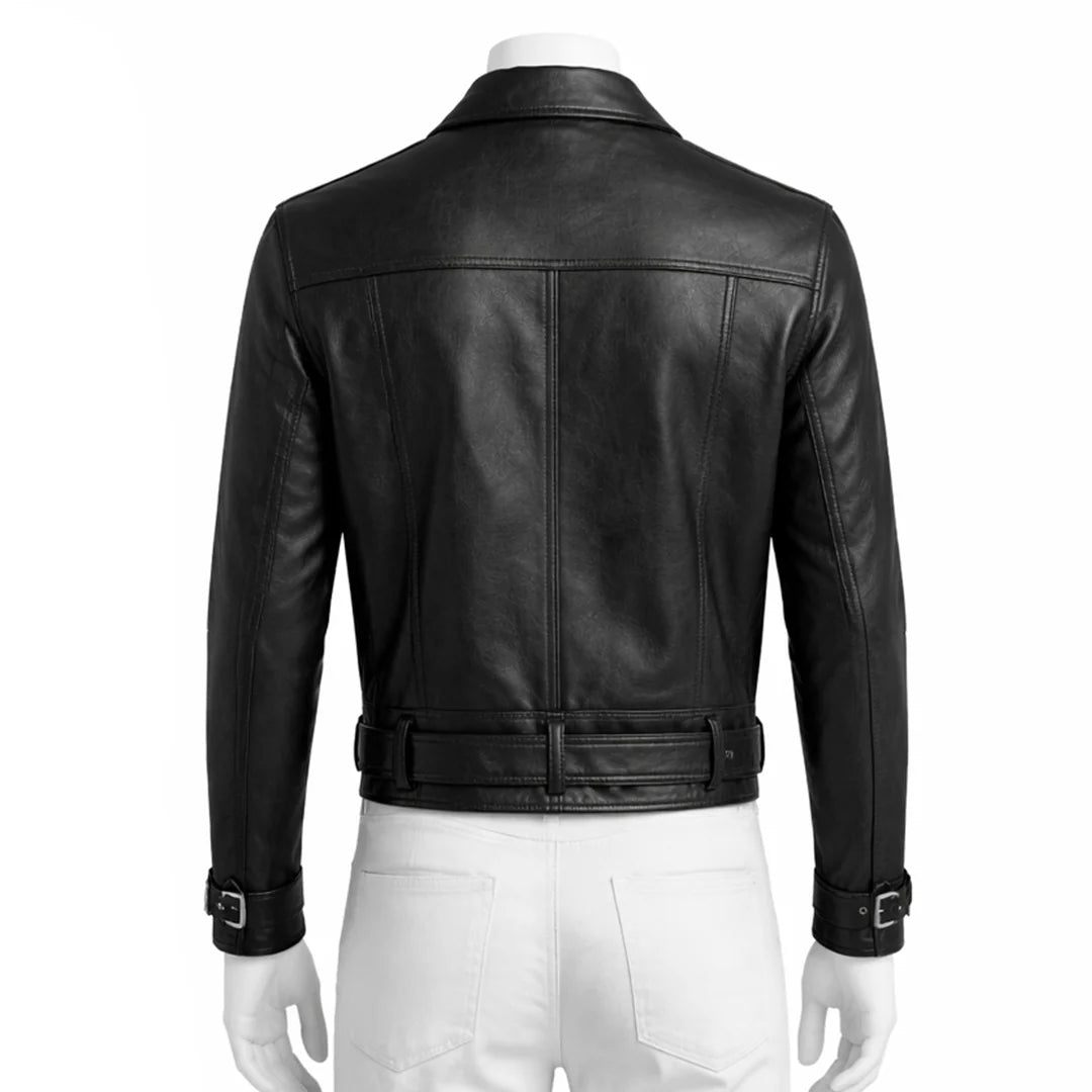 Classic Black Leather Jacket