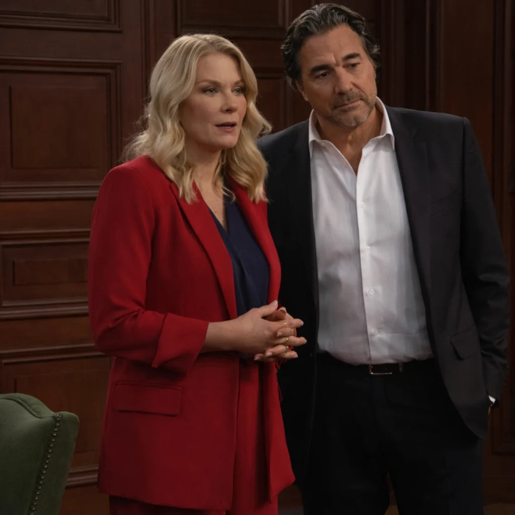Brooke Logan Bold and the Beautiful S39 Red Blazer