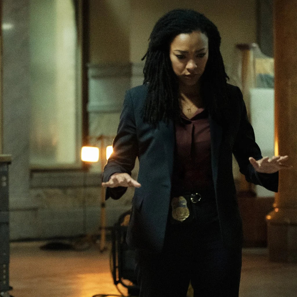 Sonequa Martin Boston Blue Black Blazer