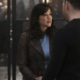 Boston Blue Season 01 Maria Baez Leather Jacket