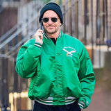 Bradley Cooper Philadelphia Eagles Green Jacket
