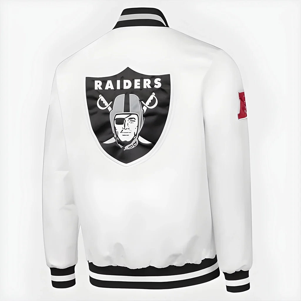 Tom Brady Raiders White Jacket
