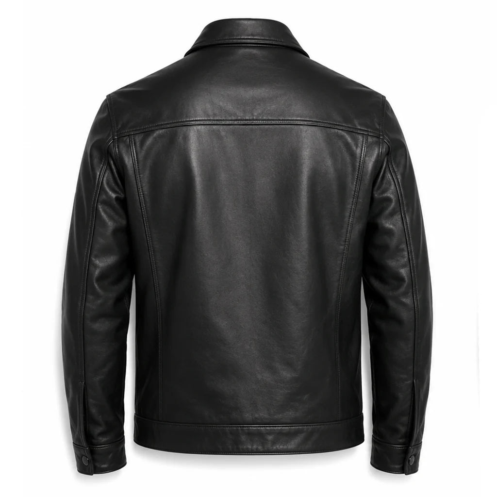 Grammy Museum Bret Domrose Leather Jacket