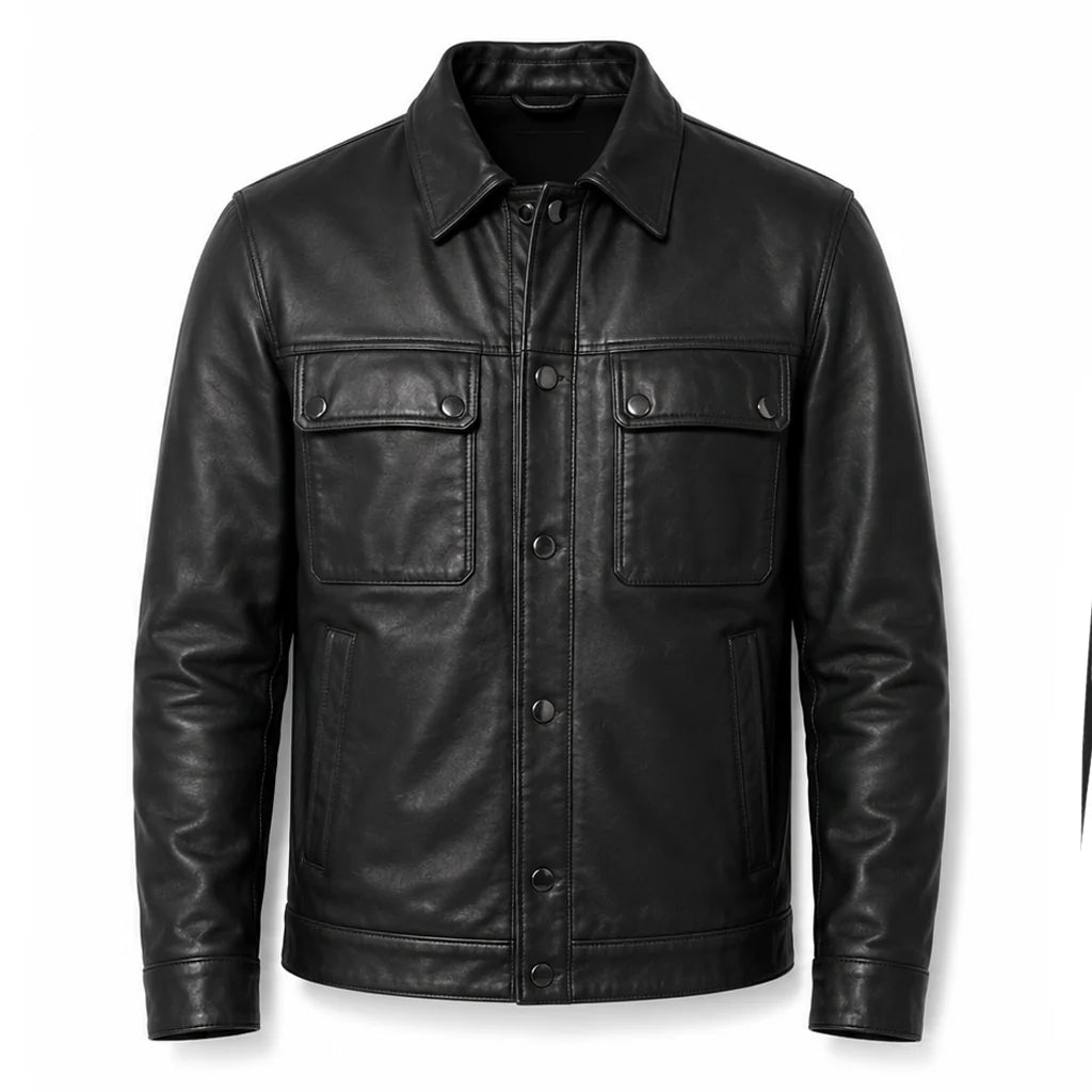 Grammy Museum Bret Domrose Leather Jacket