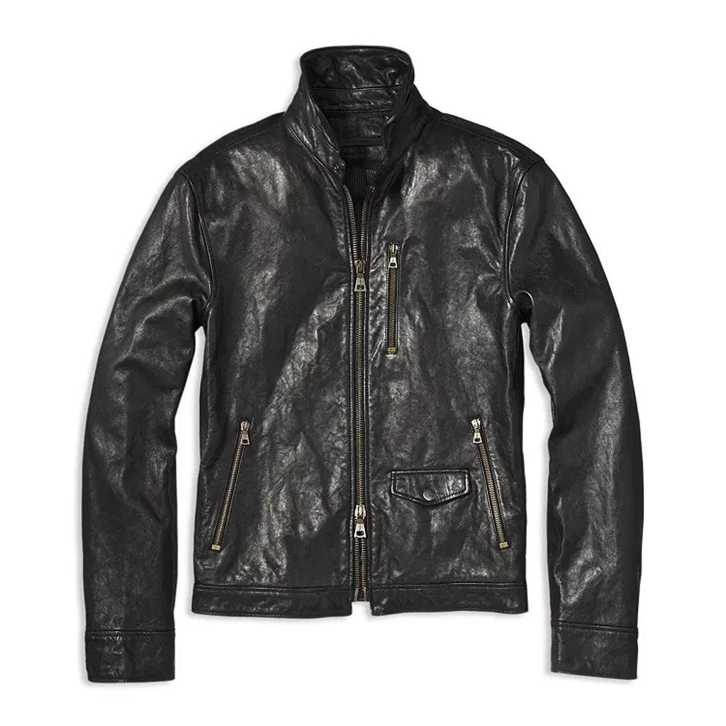 Tom Ellis CIA S01 Black Jacket