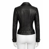 Cafe Racer Distressed Leather Jacket