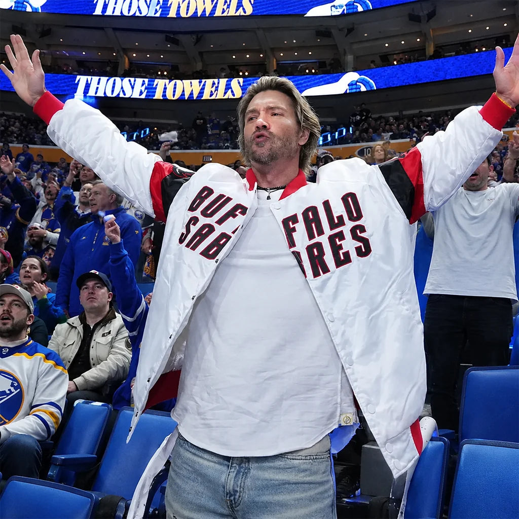 Chad Murray Buffalo Sabres White Jacket