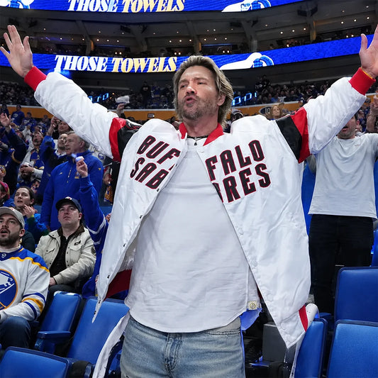 Chad Murray Buffalo Sabres White Jacket