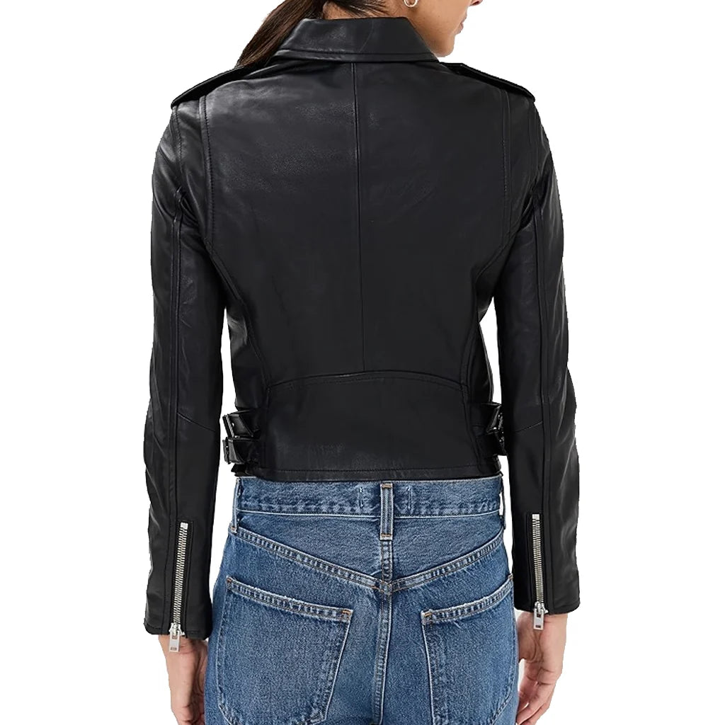 Park Beef S02 Chairwoman Leather Jacket