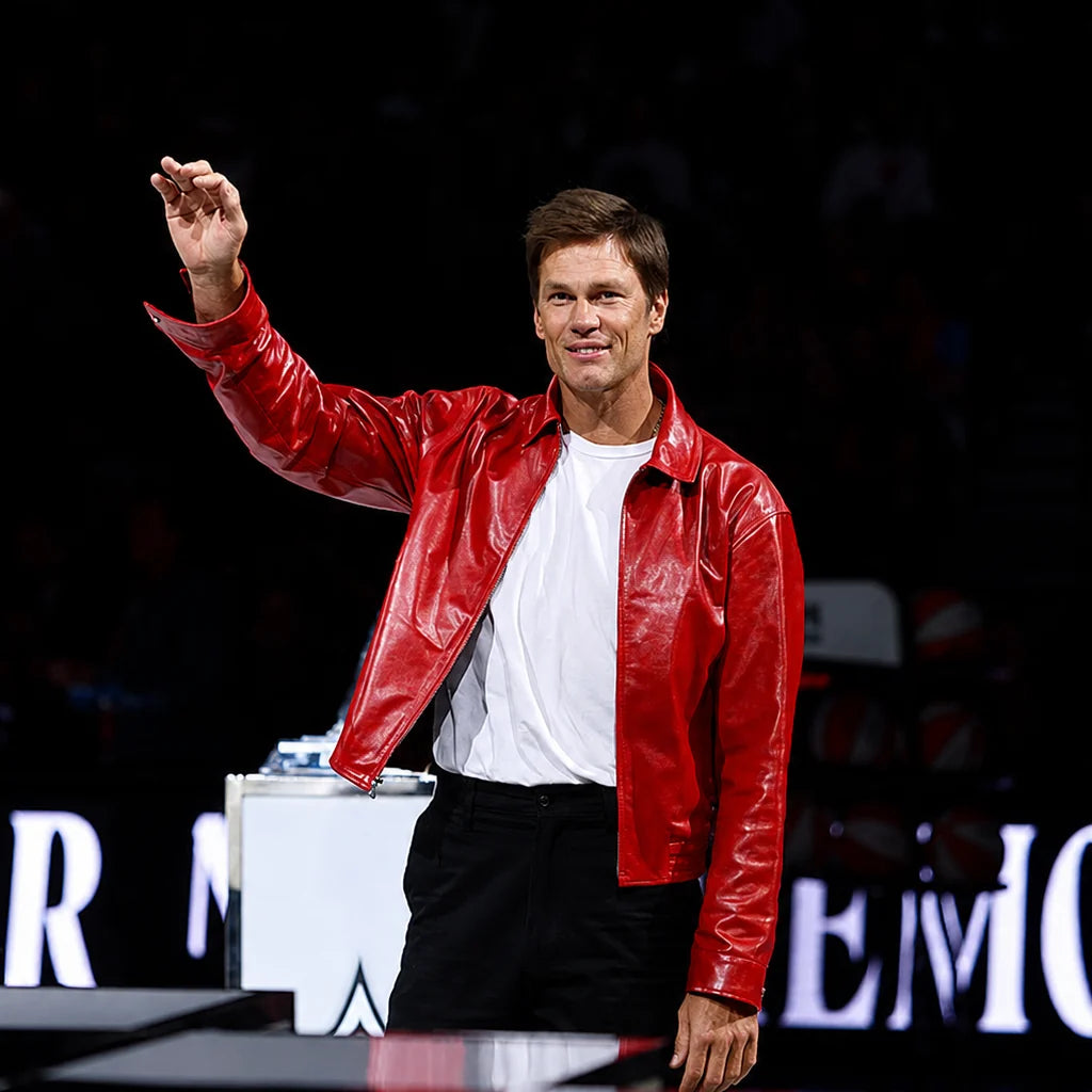 Ring Ceremony Vegas Tom Brady Red Jacket