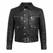 Classic Black Leather Jacket