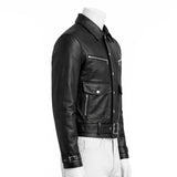 Classic Black Leather Jacket
