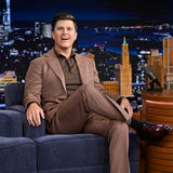 The Tonight Show Starring Jimmy Fallon Colin Jost Brown Suit