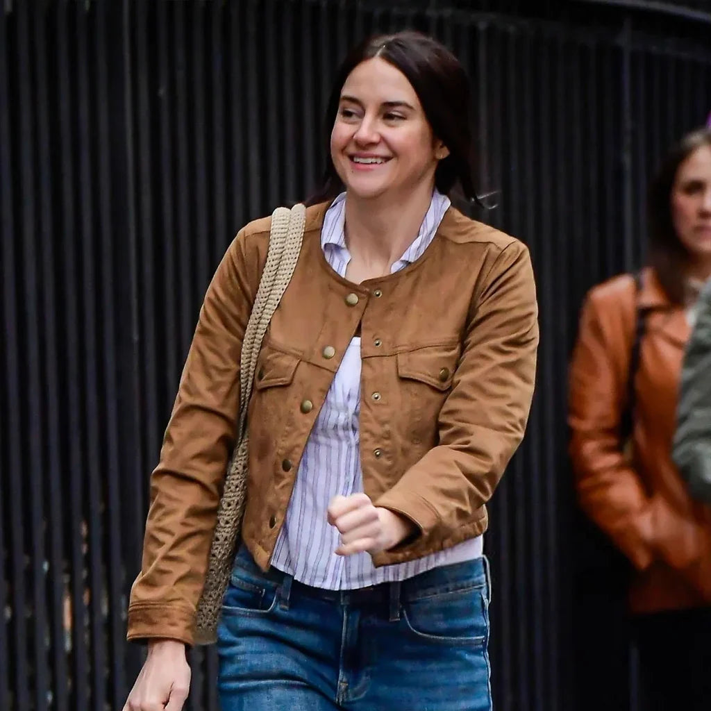 Count My Lies S01 Shailene Woodley Brown Jacket
