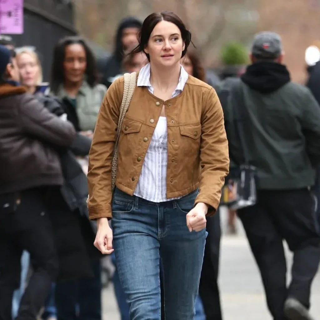 Count My Lies S01 Shailene Woodley Brown Jacket