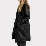 Couture 2026 Angelina Jolie Leather Coat