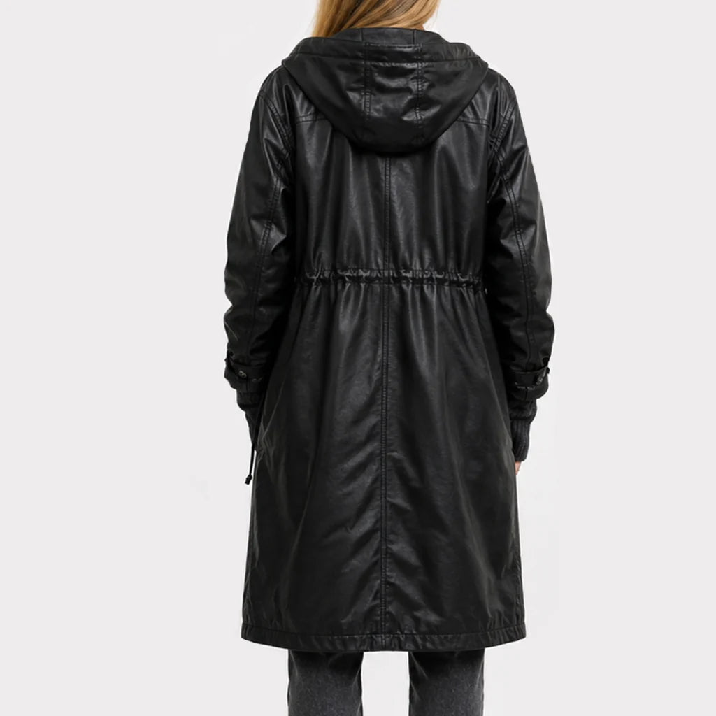 Couture 2026 Angelina Jolie Leather Coat