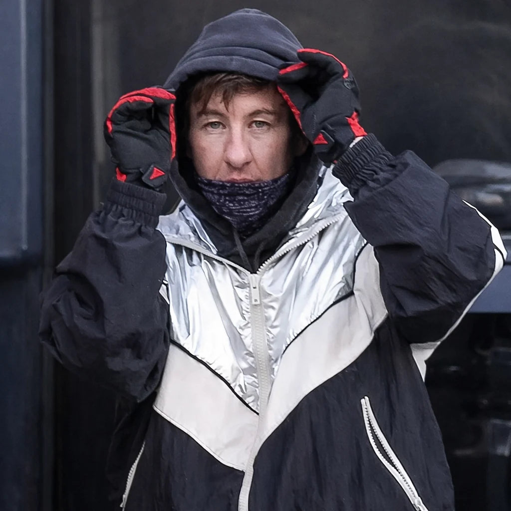 Crime 101 2026 Barry Keoghan Black  Jacket