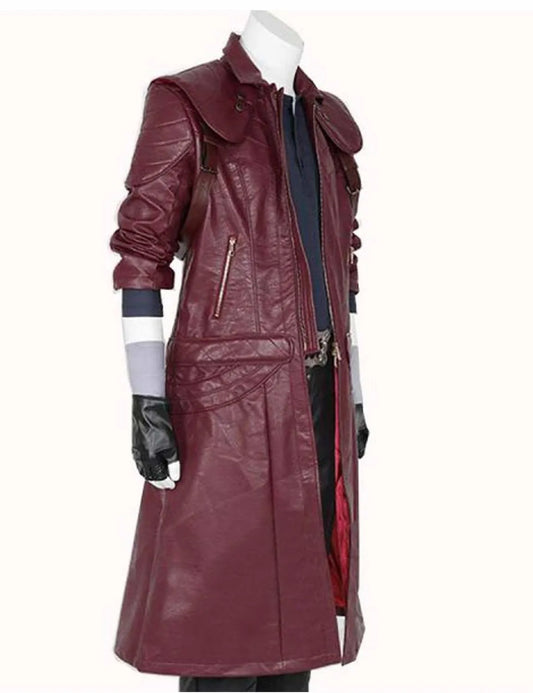 DMC 5 Dante Leather Coat