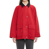 NY City Dakota Johnson Red Jacket