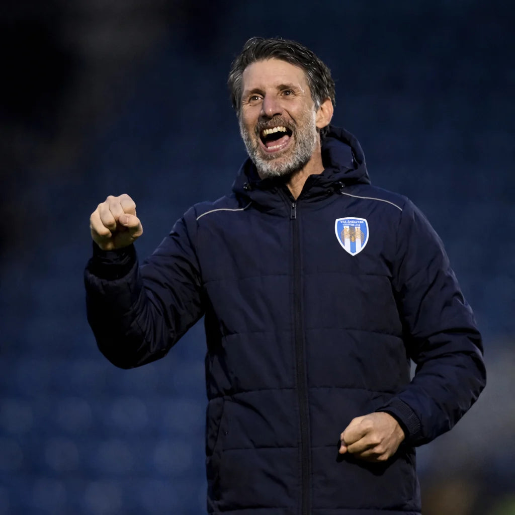 Team Head Coach Danny Cowley Blue Jacket