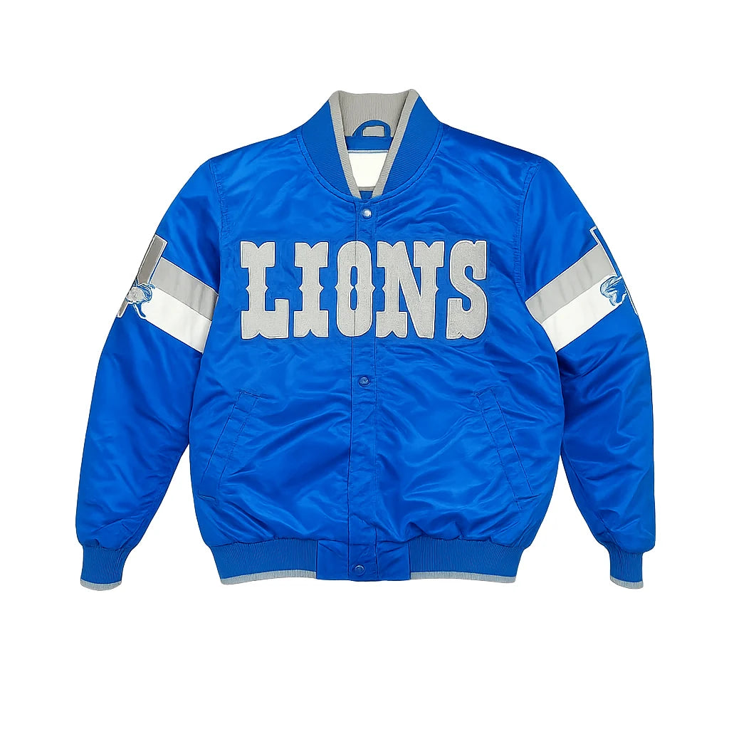 Detroit Lions Satin Jacket