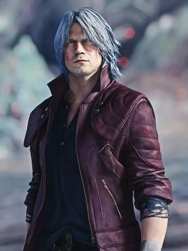 DMC 5 Dante Leather Coat
