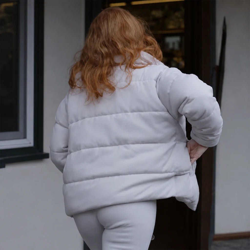 Dreams 2026 Jessica Chastain Puffer Jacket