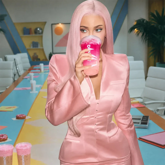 Kylie Jenner Dunkin Donuts Blazer