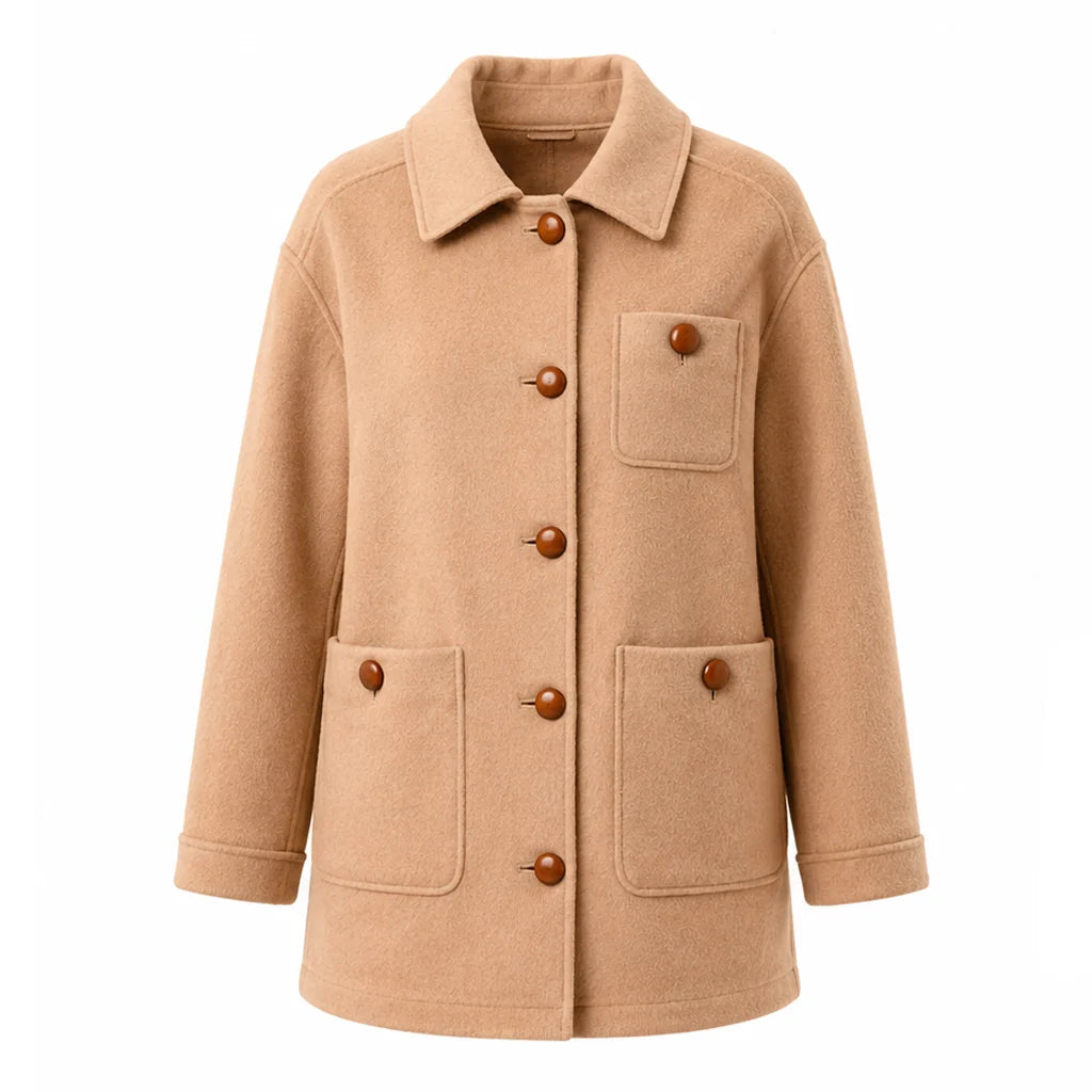 Dutton Ranch Screening Kelly Reilly Beige Coat