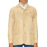 Dutton Ranch Promo Annette Bening Suede Jacket