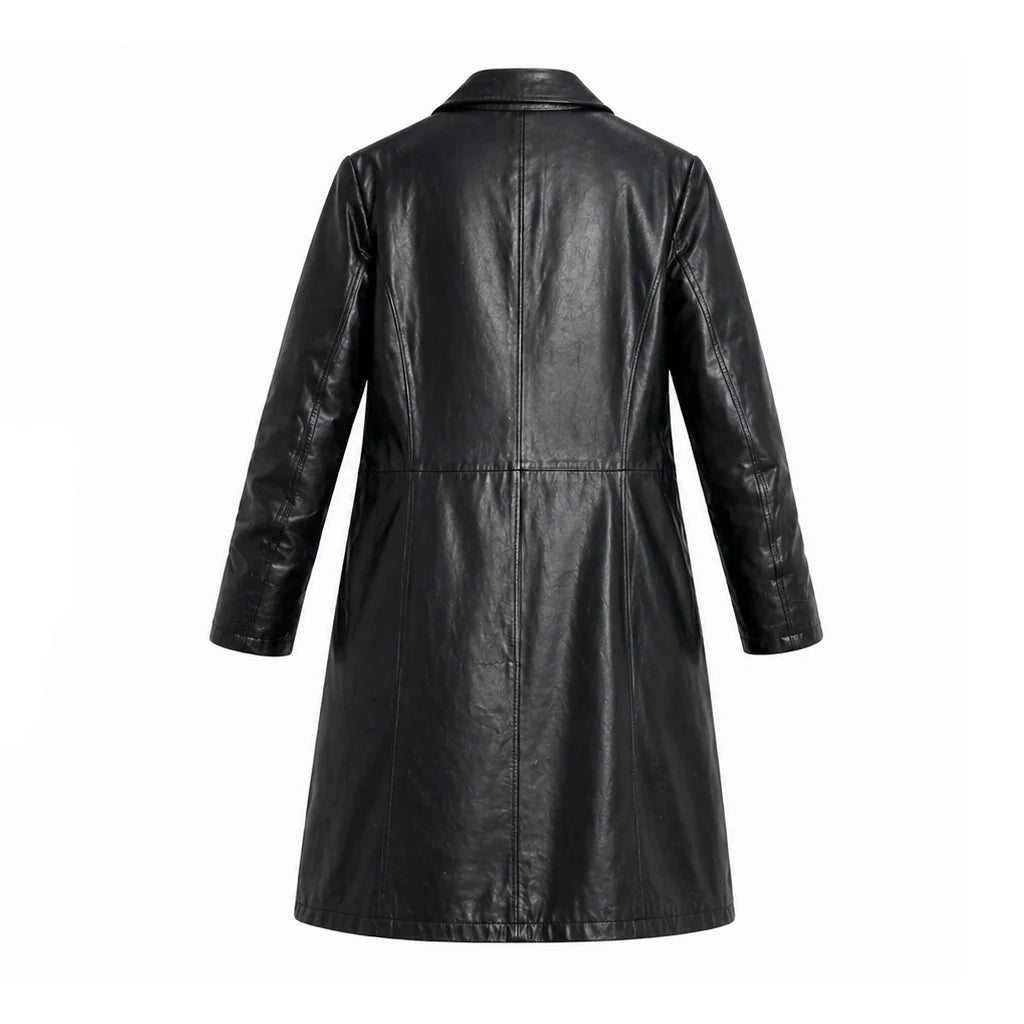 Paris 2026 Emily Ratajkowski Leather Coat
